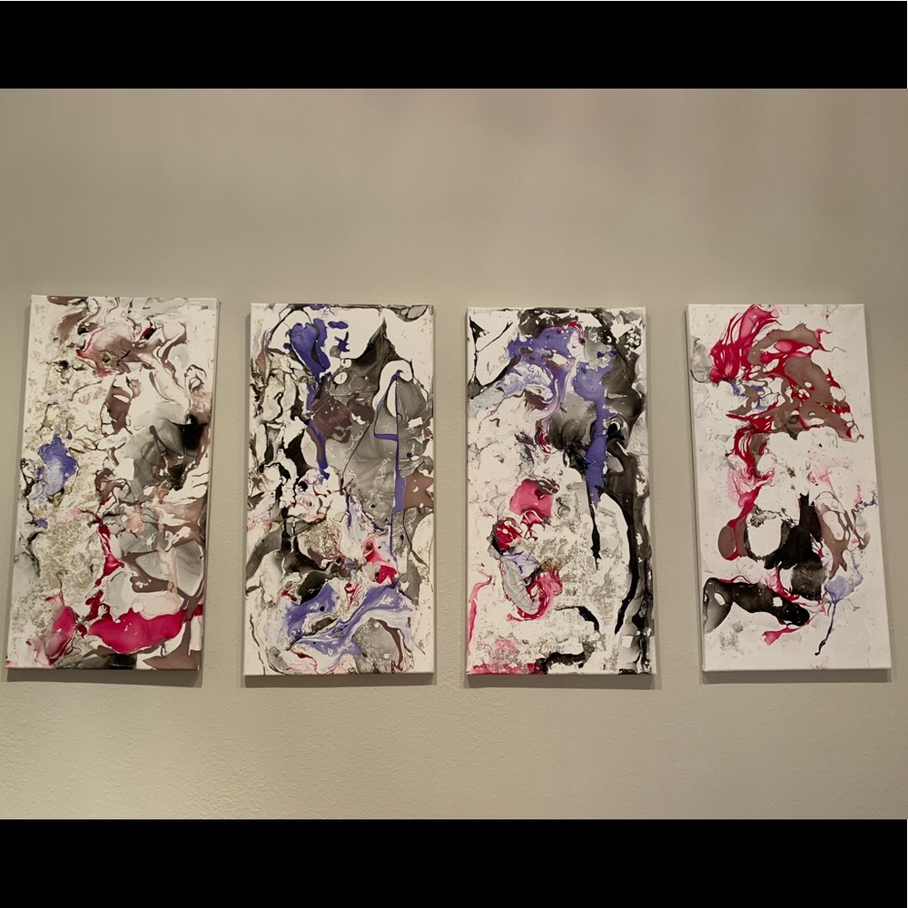 Set of 4 Paintings